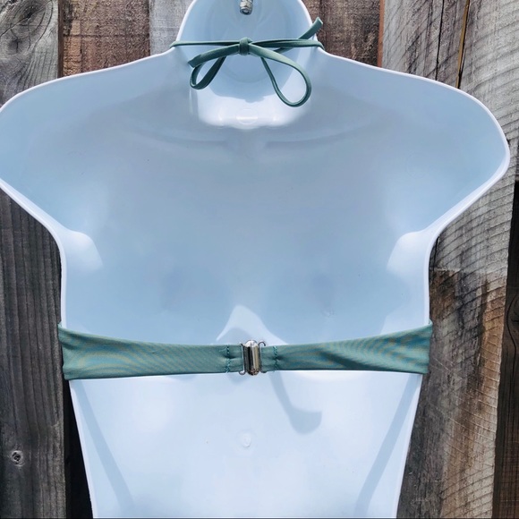 Pastel Green Bikini Top Size Small - Picture 5 of 7